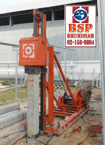 เสาเข็ม ไมโครไพล์ Micropile สปันไมโครไพล์ Spun MicroPile