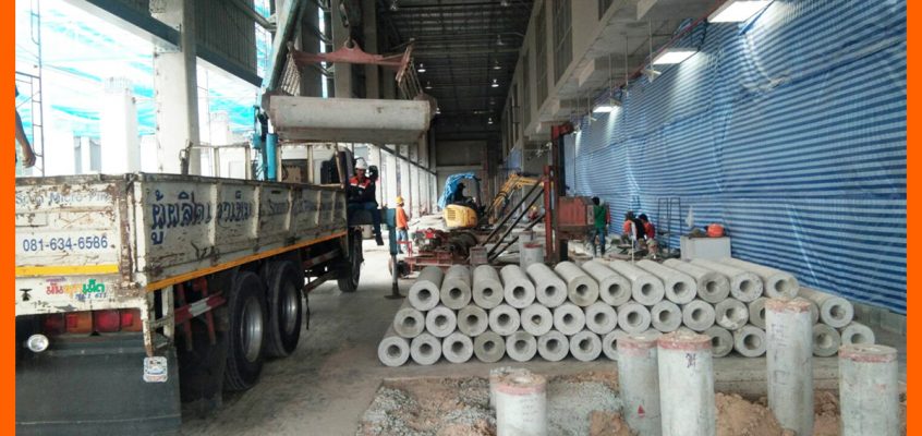 เสาเข็มไมโครไพล์ สปันไมโครไพล์ ไมโครไพล์ ตอกเสาเข็ม micropile spunmicropile 001